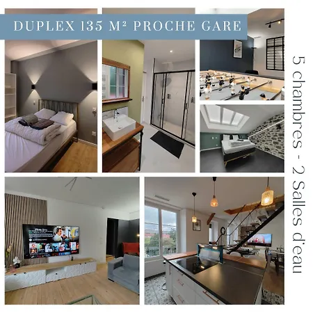 Appartement Magnifique Duplex De 135 M2 Pour Vos Sejours Jusqu'a 10 A